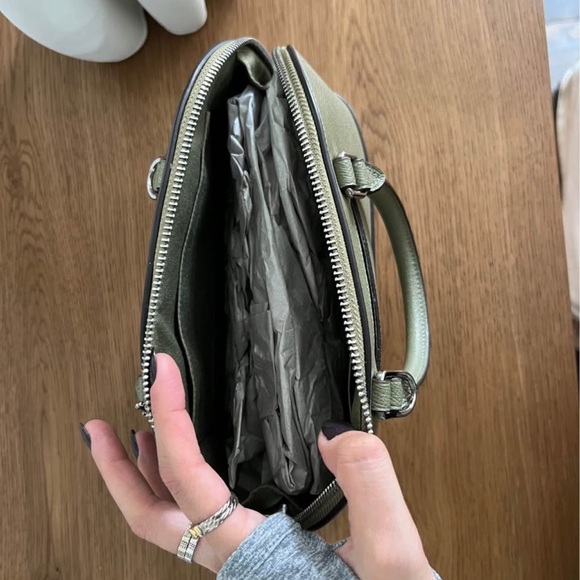 Coach Sage Green Satchel Bag